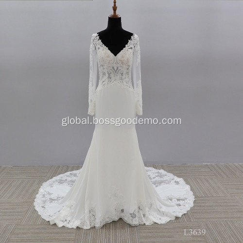 Rare Ball Gown Wedding Dresses Luxury Lace Hand Beaded Plus Size satin Mermaid luxury african wedding dresses Manufactory